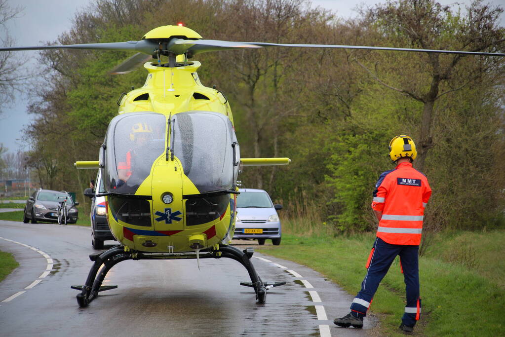 Veel hulpdiensten voor medische noodsituatie