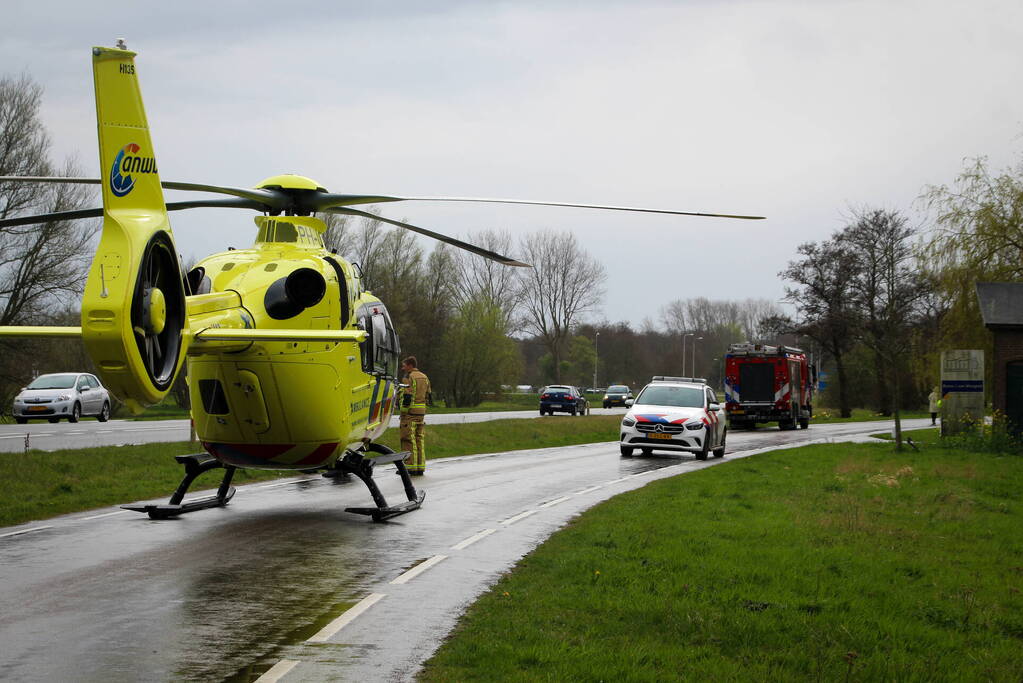 Veel hulpdiensten voor medische noodsituatie