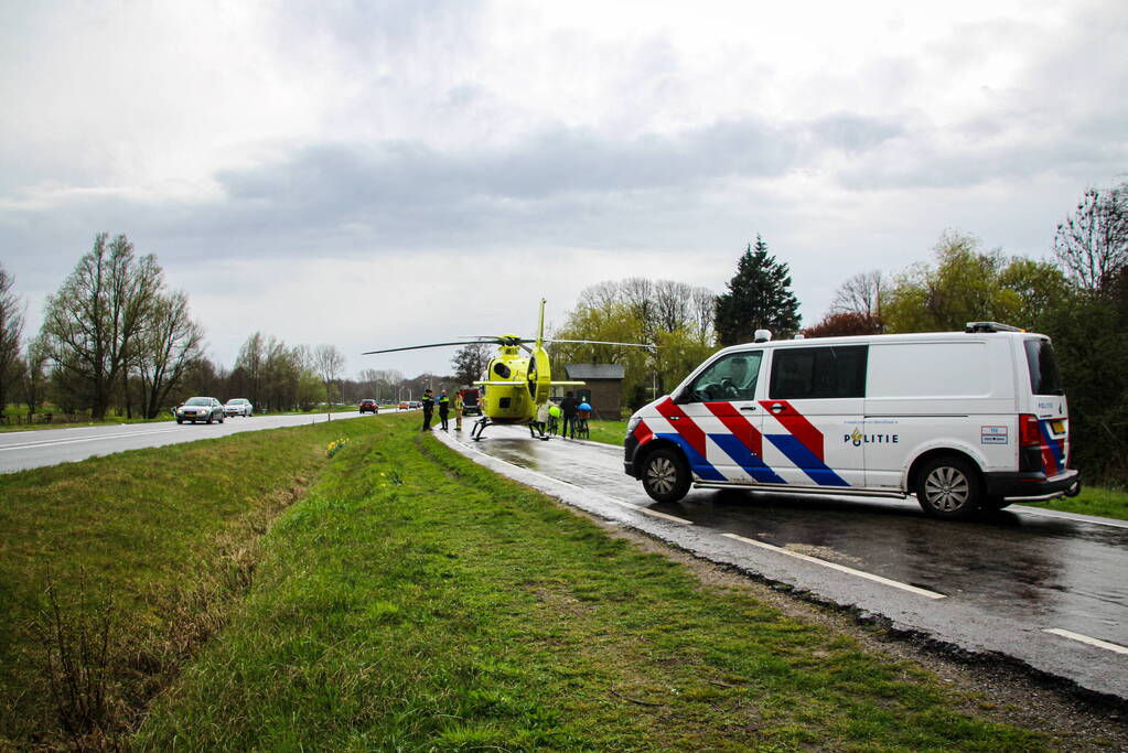 Veel hulpdiensten voor medische noodsituatie