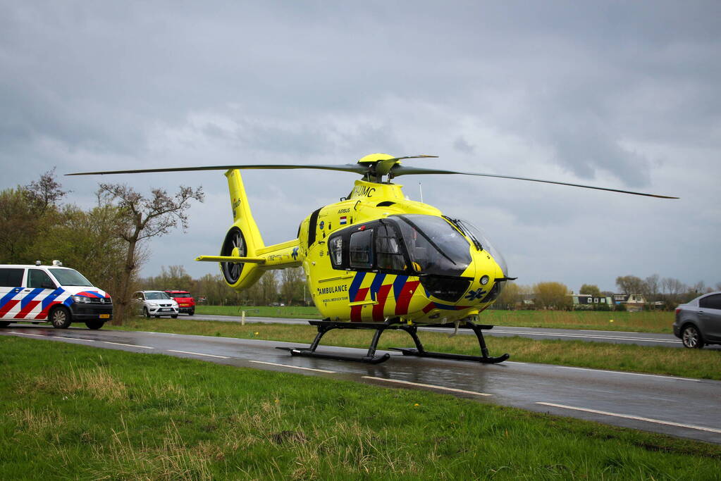 Veel hulpdiensten voor medische noodsituatie
