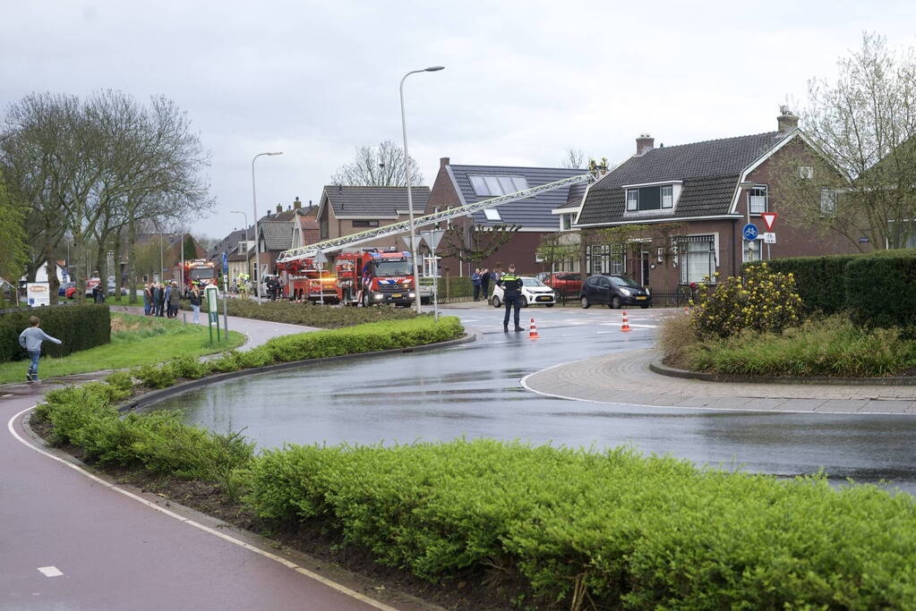 Schoorsteenbrand snel onder controle