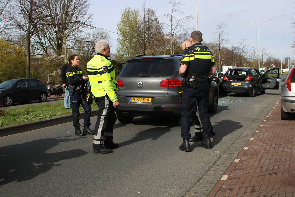 Ravage en gewonden bij kop-staartbotsing