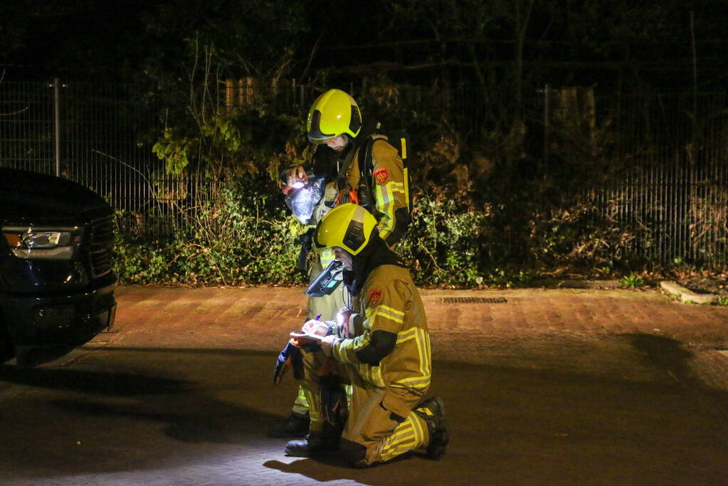 Terpentinelucht in meerdere woningen