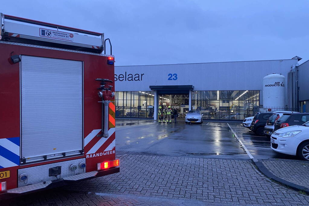 BHV ontruimen bedrijfspand na brand