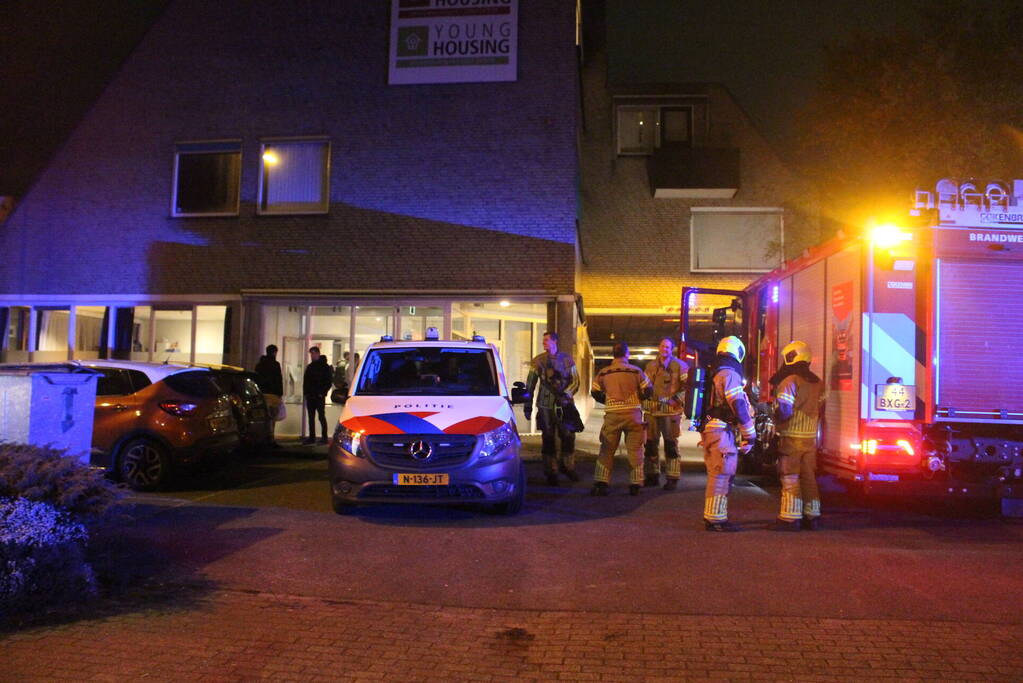Gaspatroon veroorzaakt stankoverlast in gebouw