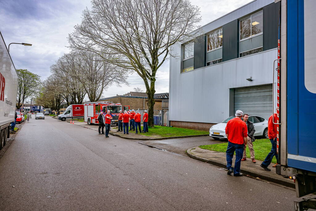 Drukkerij Adapa ontruimd na vreemde geur