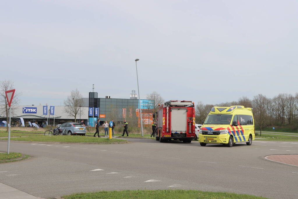 Echtpaar komt in botsing met auto