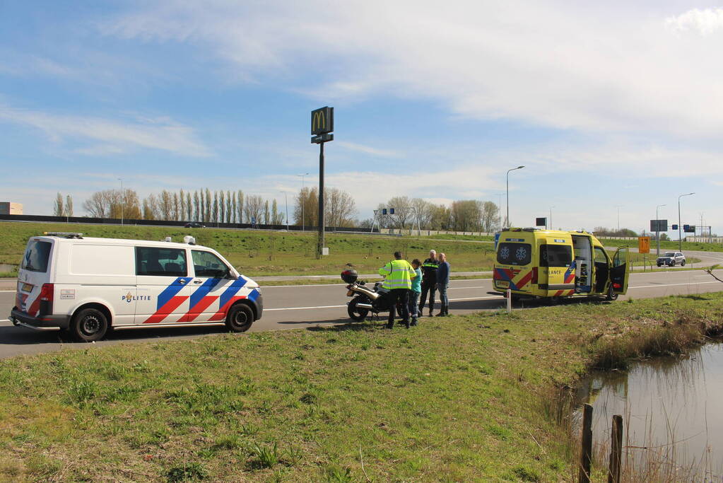 Motor beschadigd na ongeval