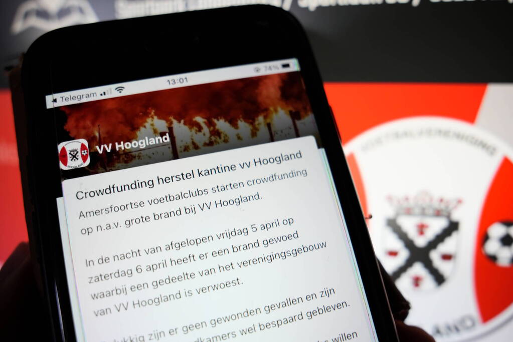 Gezamenlijke Amersfoortse voetbalclubs starten crowdfundingsactie