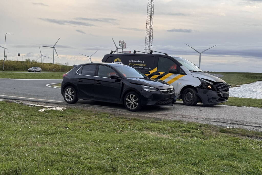 Flinke schade bij frontale botsing