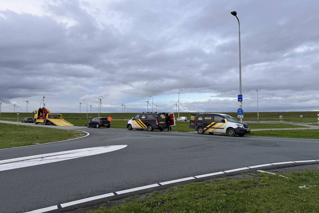Flinke schade bij frontale botsing