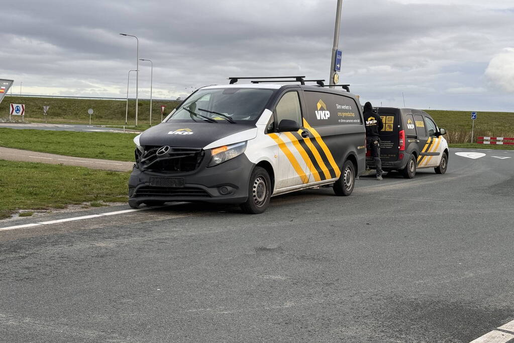 Flinke schade bij frontale botsing