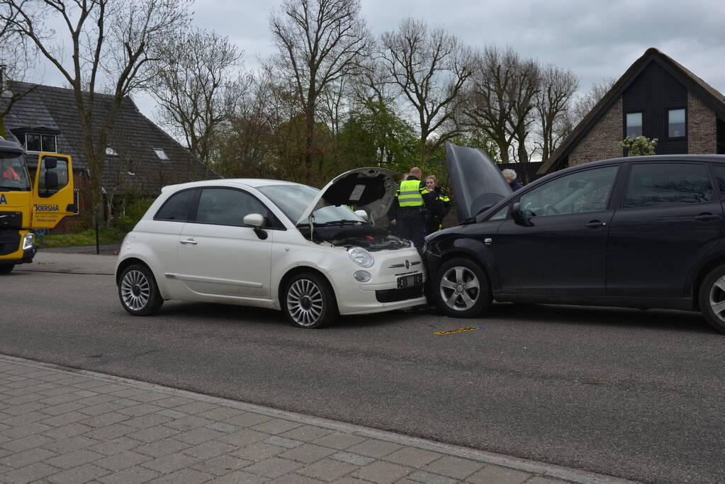 Gewonde bij frontale botsing