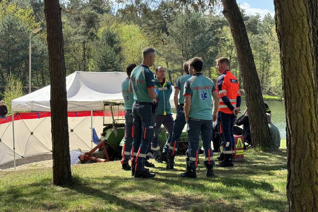 Man overleden na ongeluk met grasmaaier in speeltuin