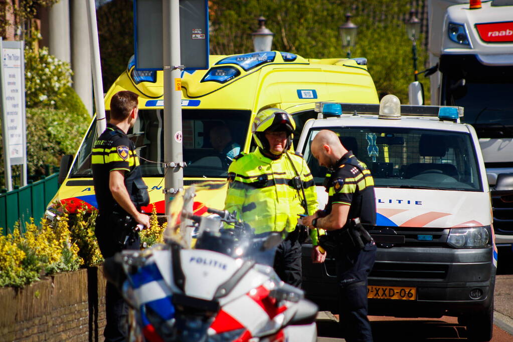 Fietser gewond na harde val