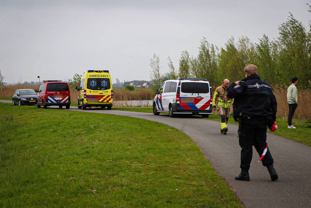 Overleden persoon aangetroffen bij strand