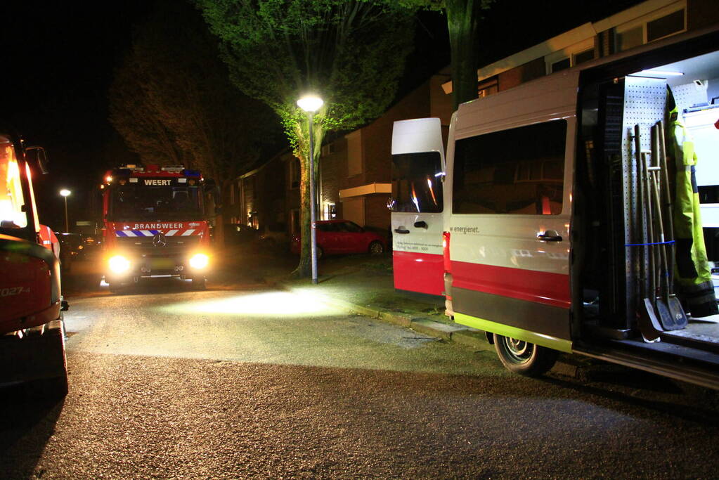 Brandweer vind na enkele uren oorzaak van gaslucht