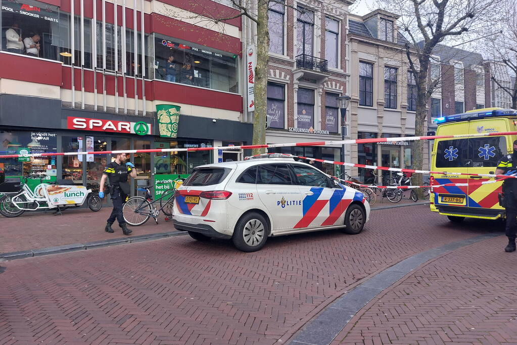 Persoon gewond door geweldsmisdrijf