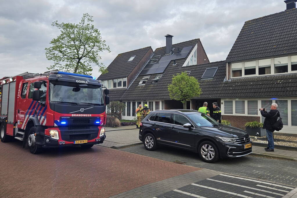 Brand in woning snel onder controle