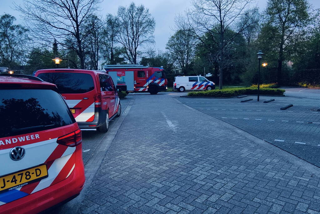 Rookontwikkeling door kortsluiting in lamp van verzorgingstehuis