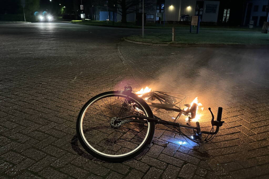 Spartamet vat vlam op industrieterrein