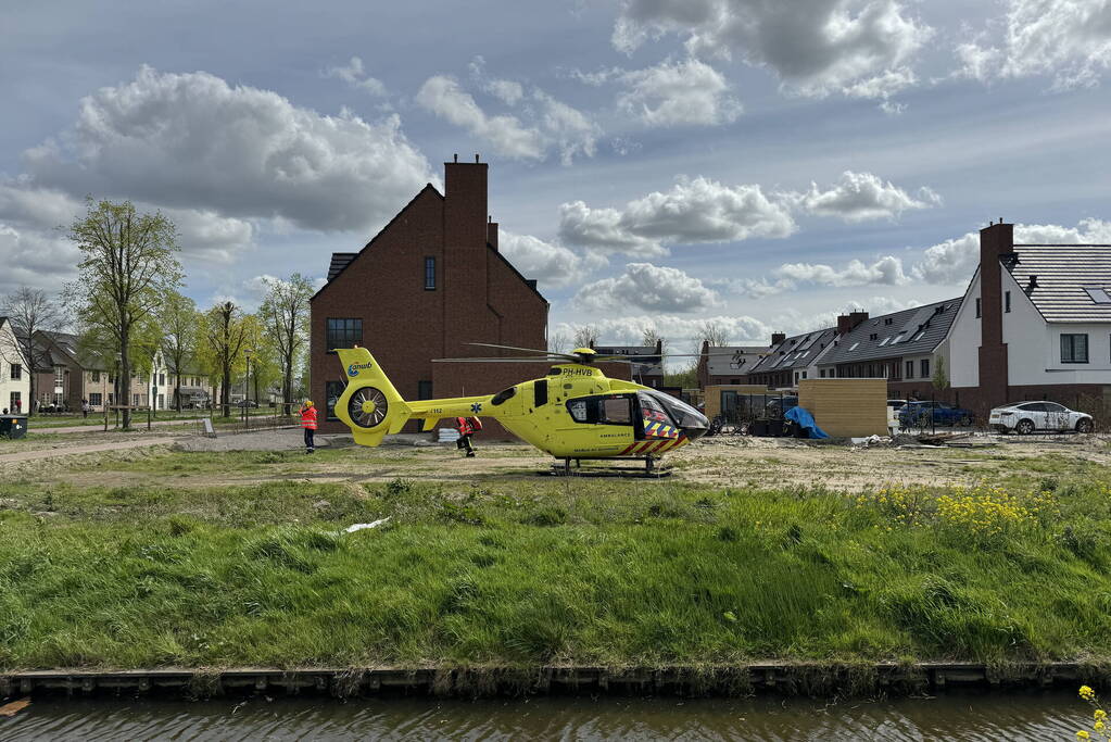 Inzet van traumahelikopter trekt veel bekijks