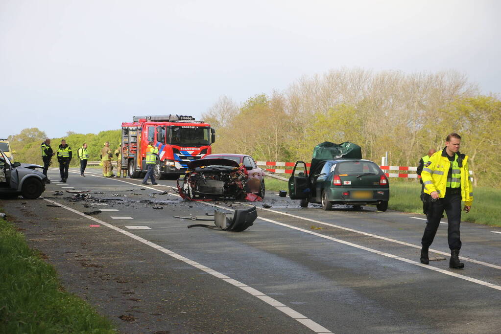 Meerdere gewonden bij ernstig ongeval
