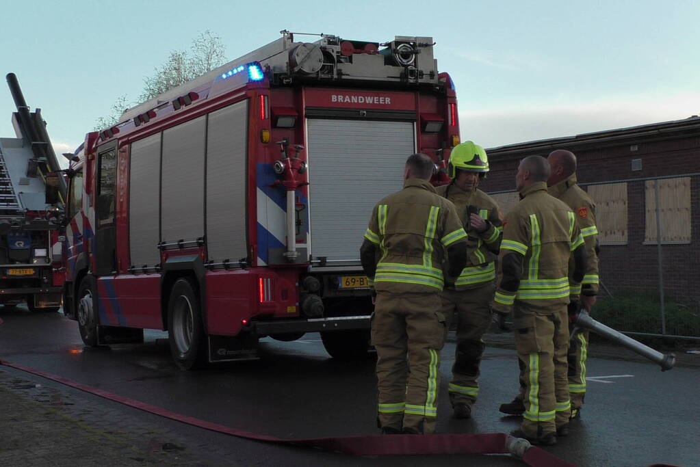 Rookontwikkeling bij brand in sloopwoning