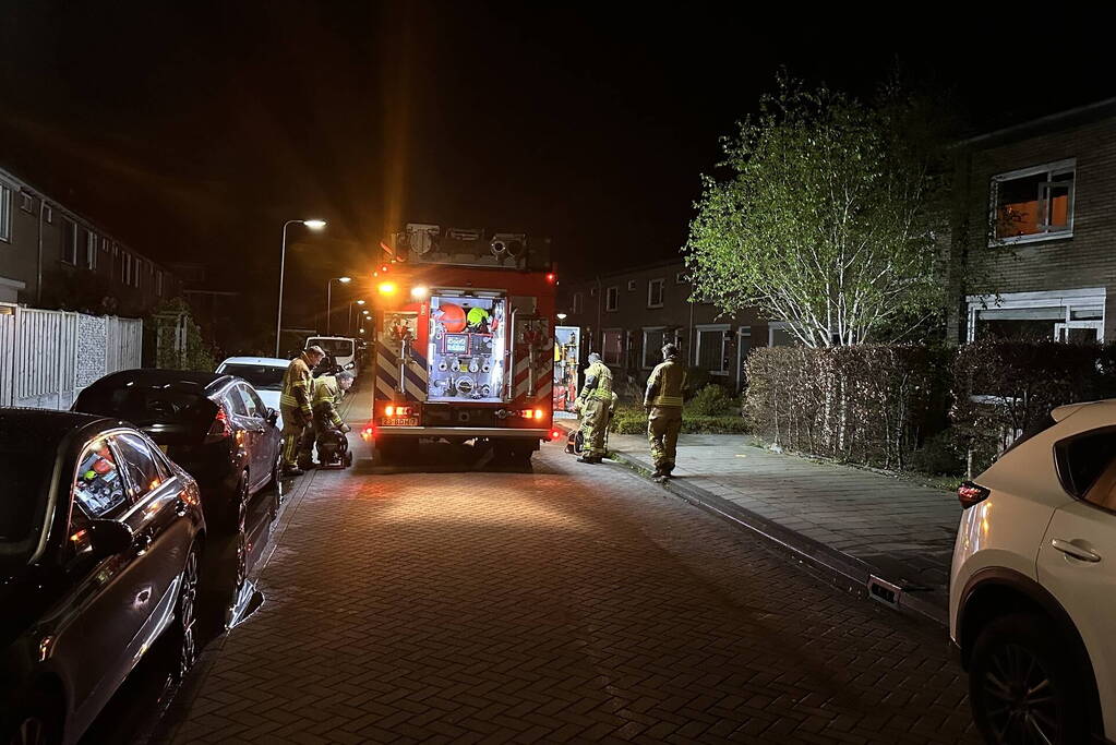 Keukenbrand snel onder controle