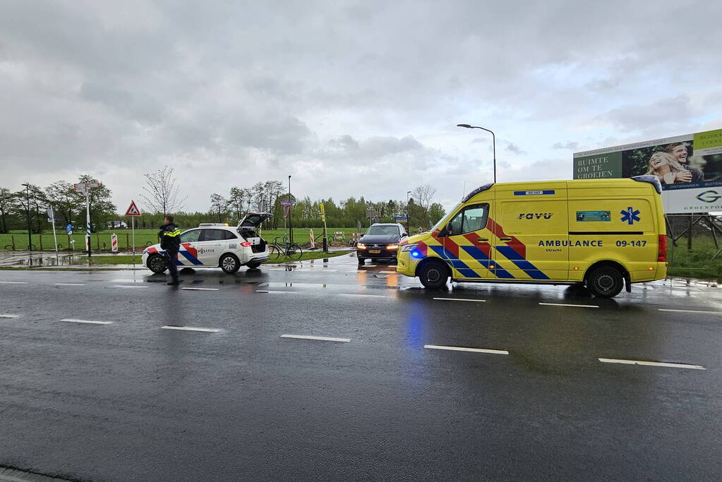 Fietser aangereden door automobilist