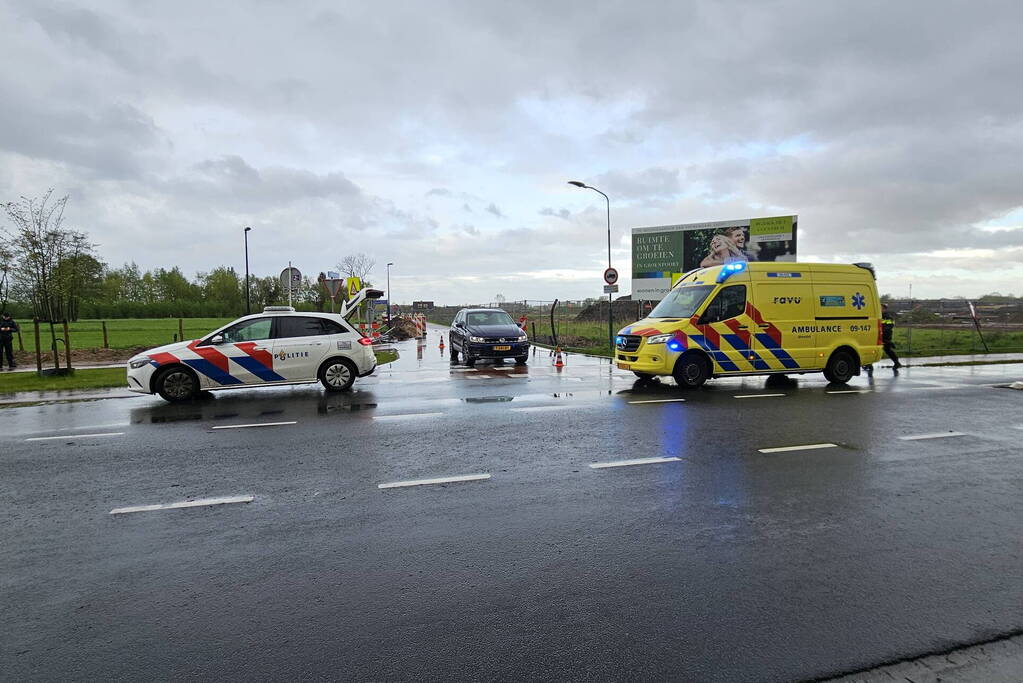 Fietser aangereden door automobilist