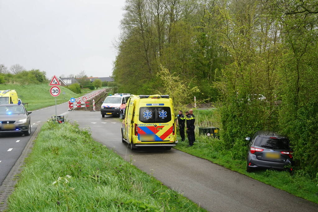 Automobilist overleden na eenzijdig ongeval