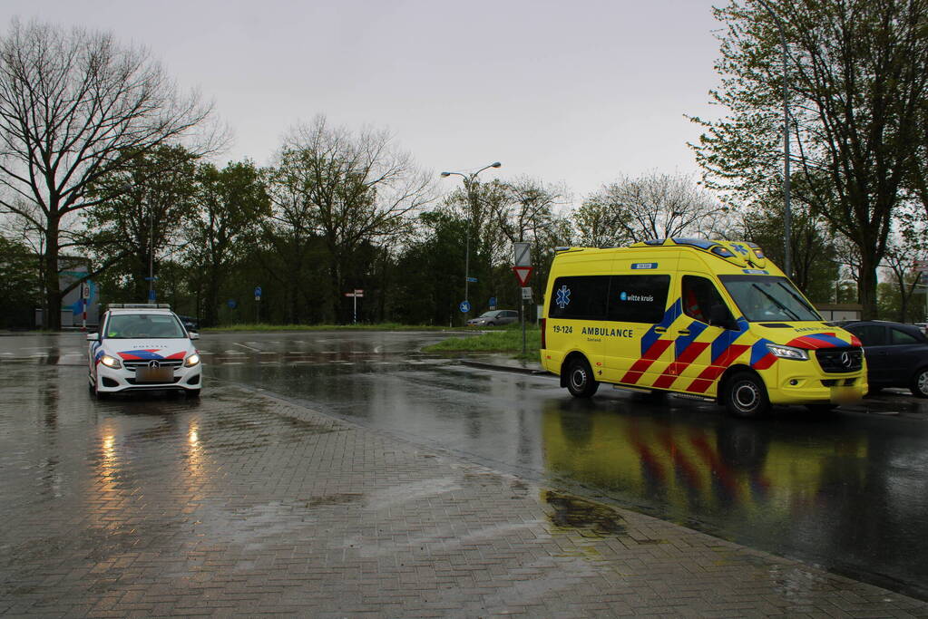 Fietser gecontroleerd na val