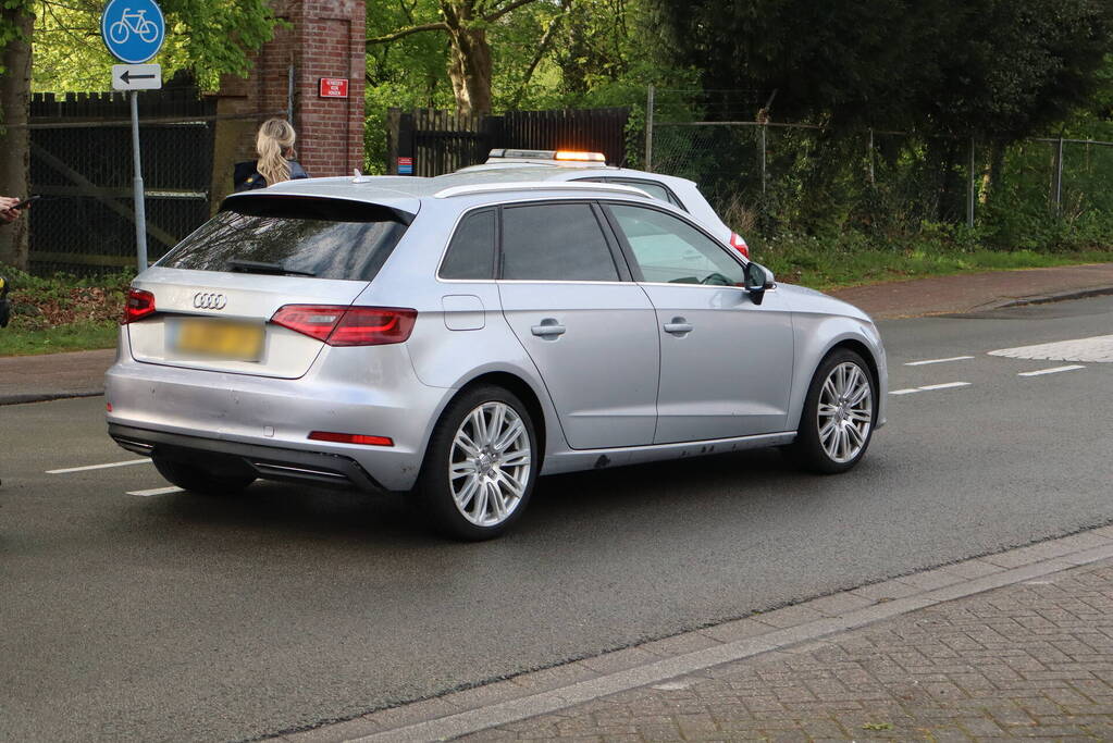 Schade bij ongeval tussen twee voertuigen