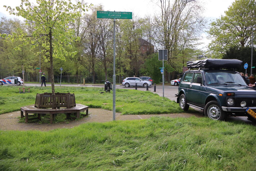Schade bij ongeval tussen twee voertuigen