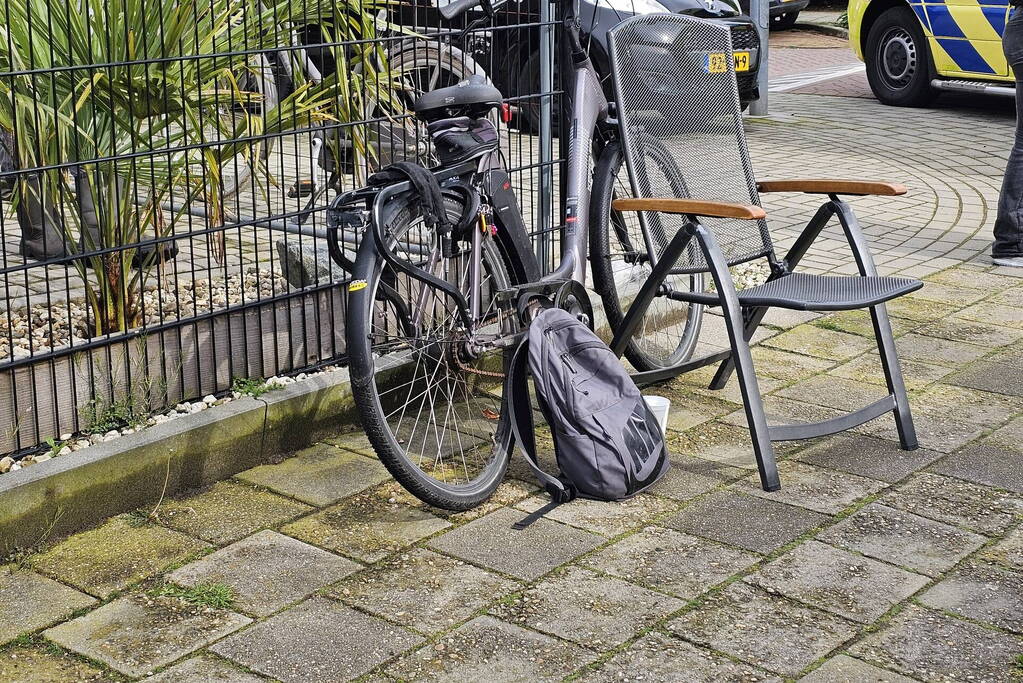 Fietswiel kapot na ongeval met auto