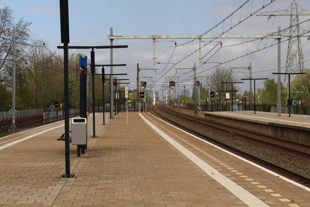 Treinverkeer gestremd vanwege aanrijding
