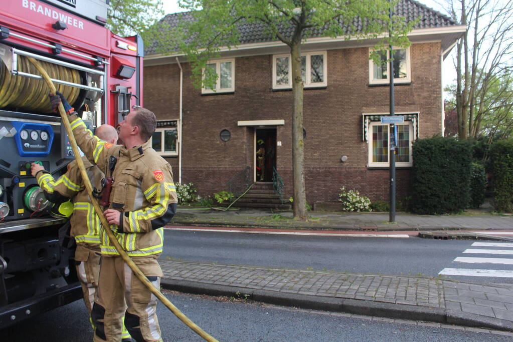 Brandweer ingezet na brand in meterkast