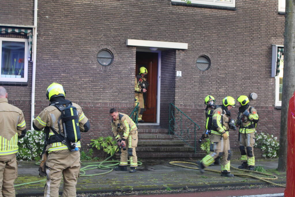 Brandweer ingezet na brand in meterkast