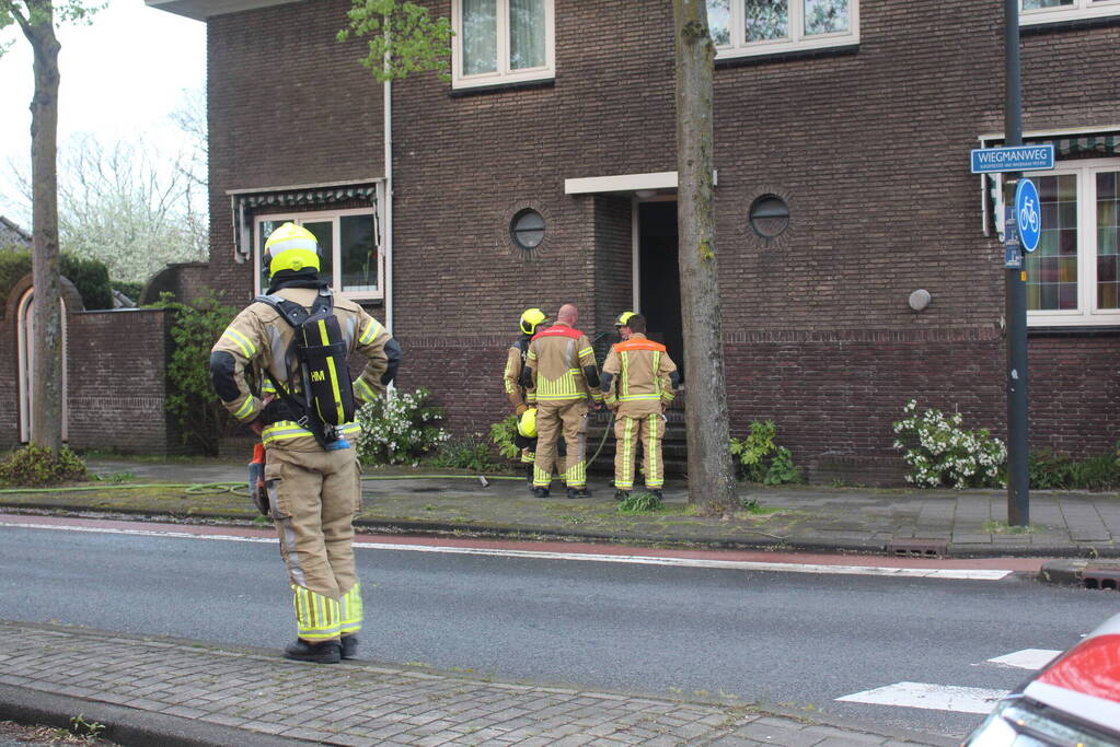 Brandweer ingezet na brand in meterkast