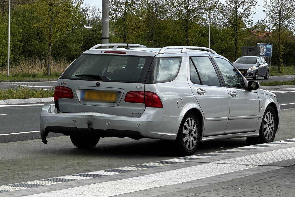 Schade bij kop-staartbotsing