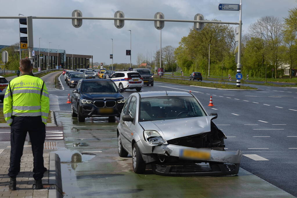 Schade bij kop-staartbotsing