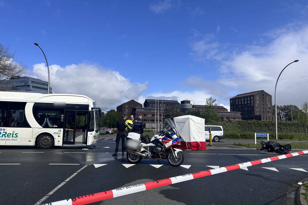 Scootmobieler overleden na aanrijding met lijnbus