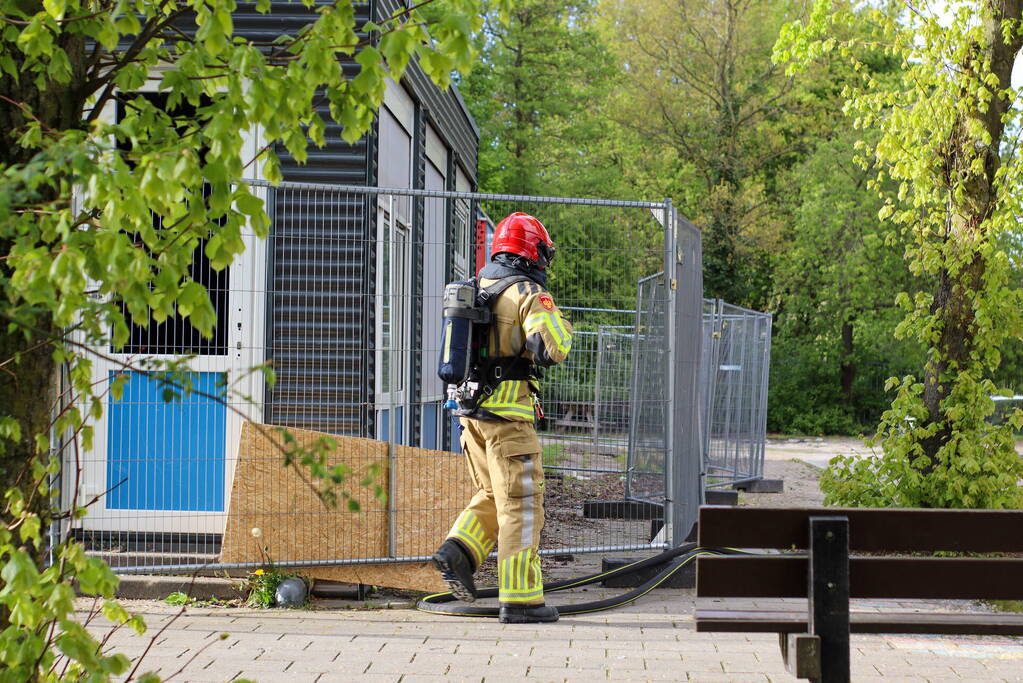 Inbraak en brandstichting in leegstaand schoolgebouw