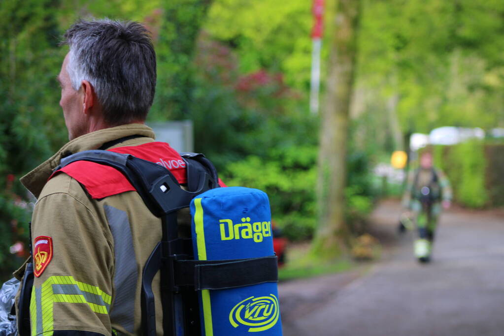 Gasleiding geraakt tijdens werkzaamheden
