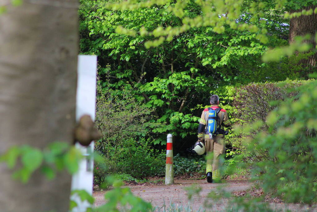 Gasleiding geraakt tijdens werkzaamheden