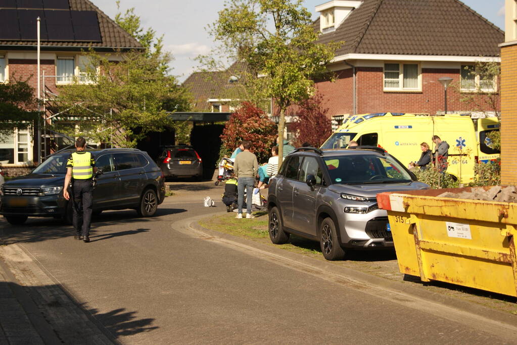Fietser aangereden in woonwijk