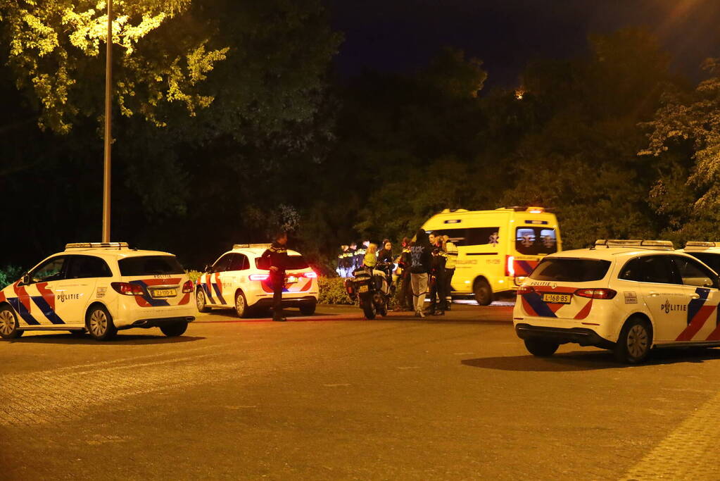 Gewonde door steekpartij