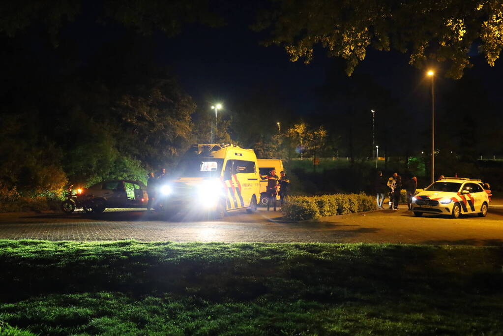 Gewonde door steekpartij