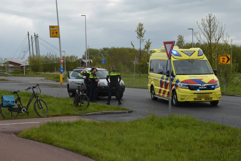 Jongen op mountainbike aangereden